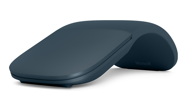 Microsoft lance la souris Surface Arc Mouse en 3 coloris 51 Surface accessoryM 1 Hero MultiFeature PivotPanel color3 V2.png