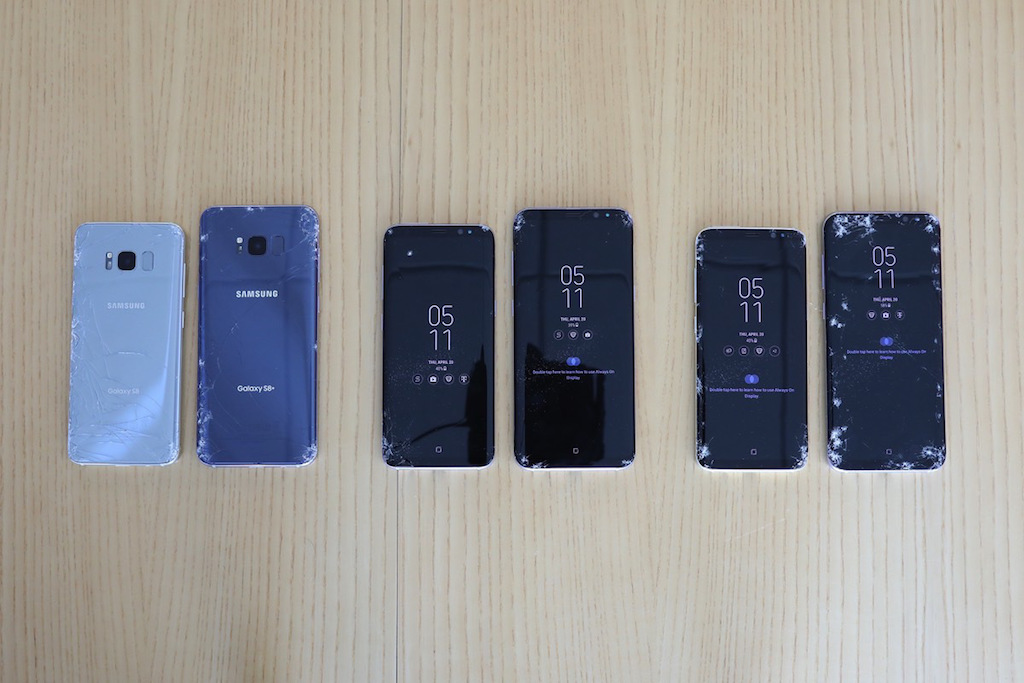 Le Galaxy S8 est fragile, mais les réparations ne sont pas trop coûteuses