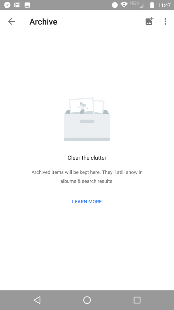Maintenant sur Google Photos vous pouvez cacher vos photos sensibles 40 google photos archive 2