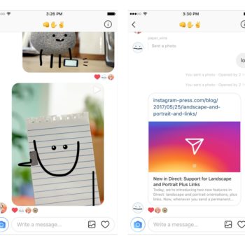 instagram direct thread update 2 up