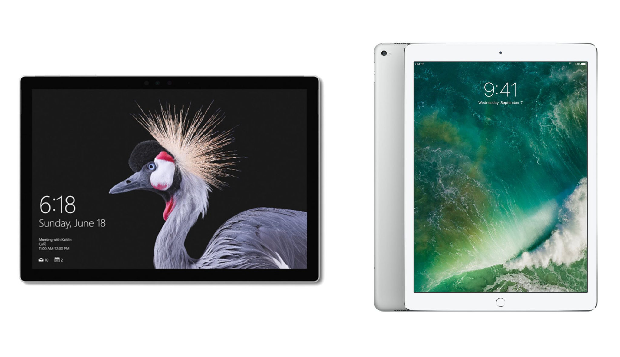 microsoft surface pro vs apple ipad pro 1