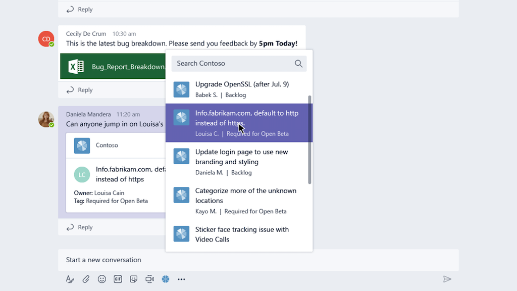 Build 2017 : les développeurs peuvent publier leurs applications Microsoft Teams 51 microsoft teams compose extension