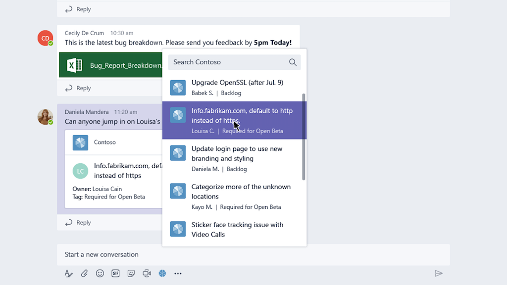 microsoft teams compose extension