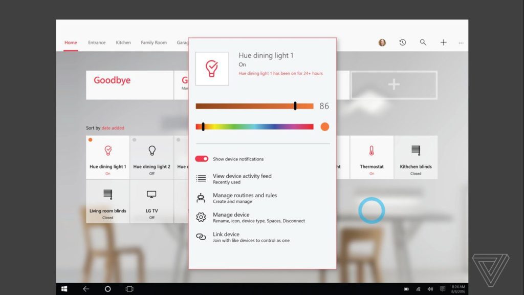 Microsoft HomeHub va transformer les ordinateurs Windows 10 en "Amazon Echo" 43 microsofthomehub 7