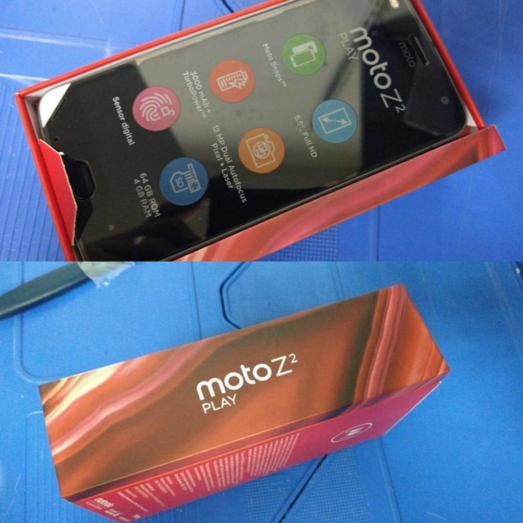 moto z2 play cliches boite avant annonce 1er juin 3