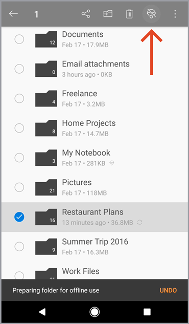 Build 2017 : Microsoft détaille les fichiers à la demande dans OneDrive, et plus encore 50 onedrive android offline folders