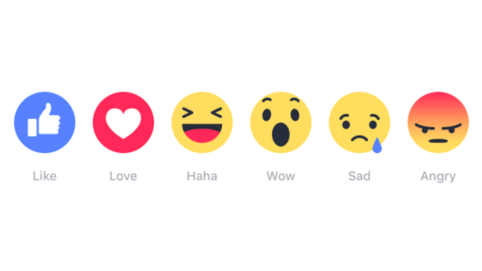 reactions facebook