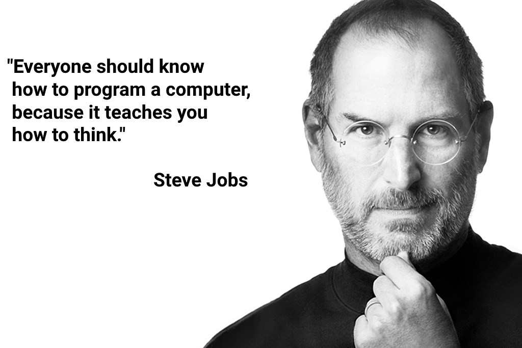 Everyone should know how to program a computer steve jobs