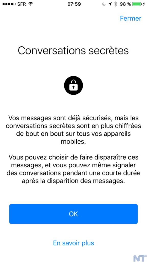 Comment utiliser les conversation secrètes de Facebook Messenger ? 51 Facebook Messenger Secret 18