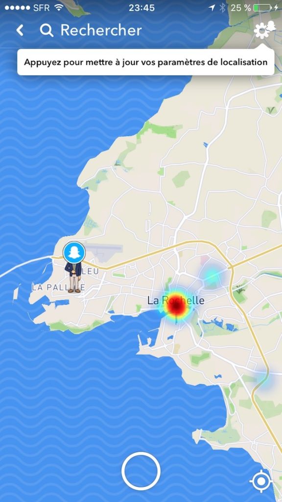 Snapchat lance le partage de localisation avec Snap Map 57 IMG 3781