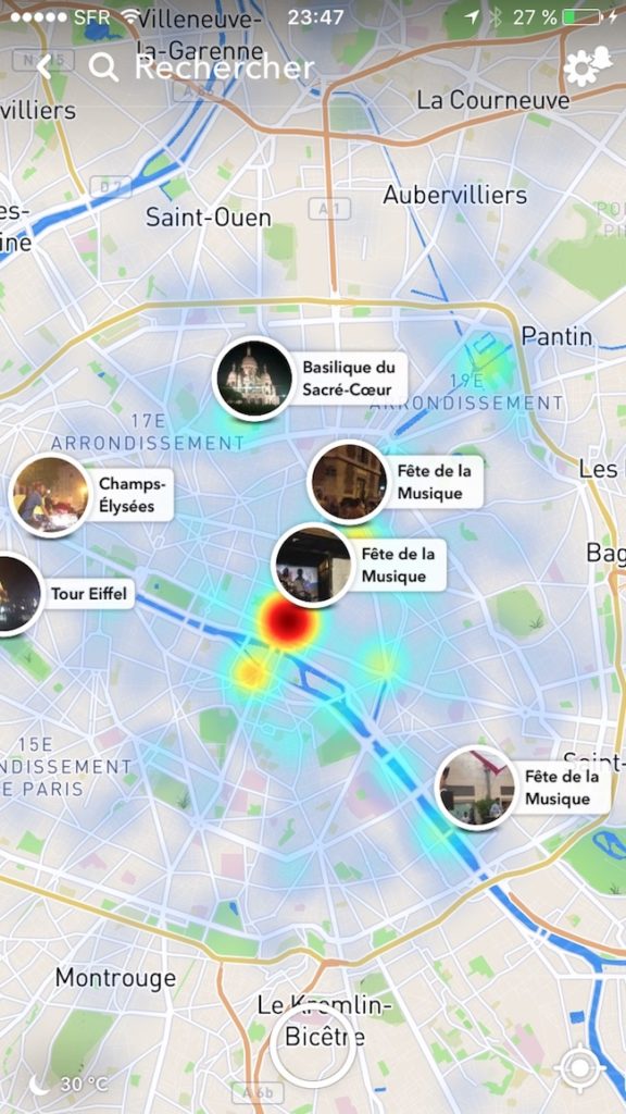 Snapchat lance le partage de localisation avec Snap Map 59 IMG 3783