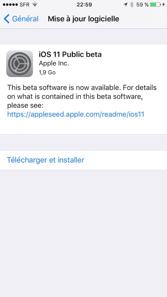 iOS 11 : Apple publie la première version bêta pour le grand public 54 IMG 3843