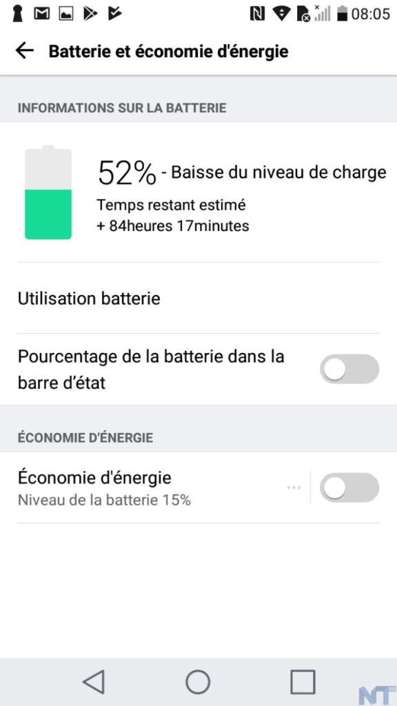 Test du LG K10 (2017) : un smartphone convaincant à 150 euros 52 LG K10 screen 16