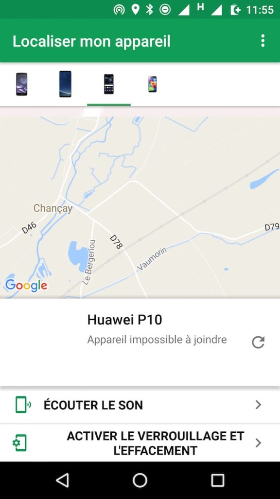 Comment trouver votre smartphone Android perdu avec "Localiser mon appareil" 54 Screenshot 20170604 115552