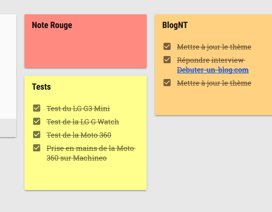 comment utiliser google keep pour une gestion de projet simple 1