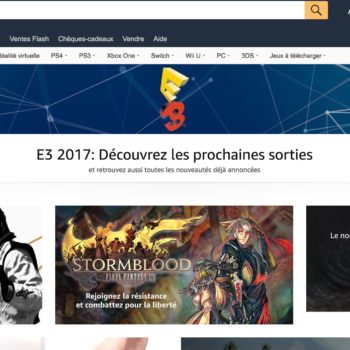 e3 2017 amazon propose semaine offres exclusives gaming