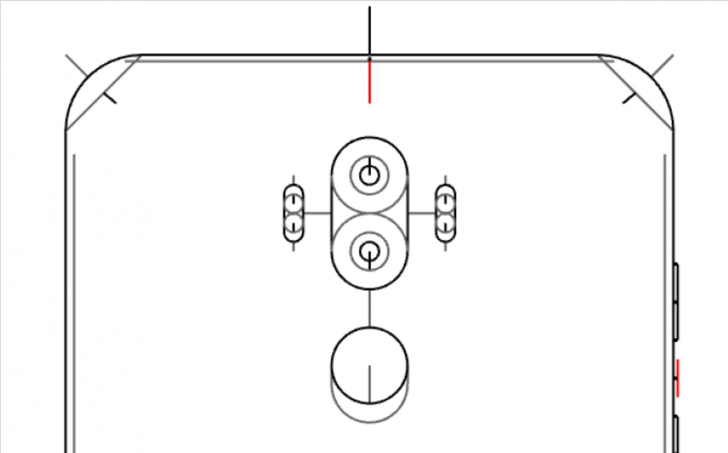 galaxy note 8 schema montre configuration double capteur photo