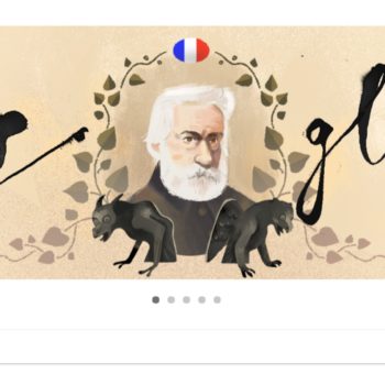 google rend hommage victor hugo doodle 1
