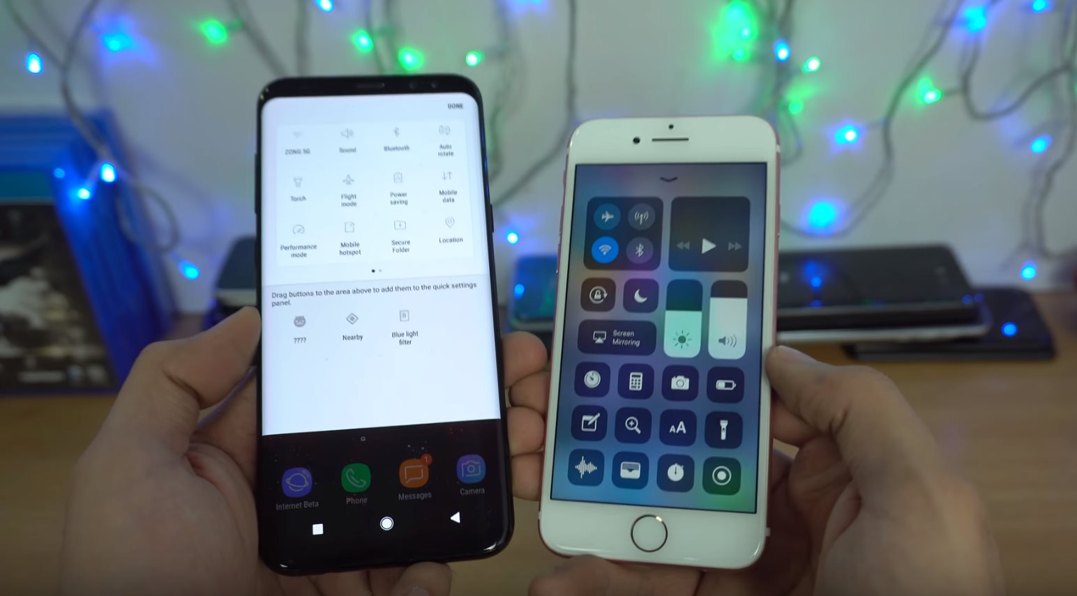 ios 11 vs android 2