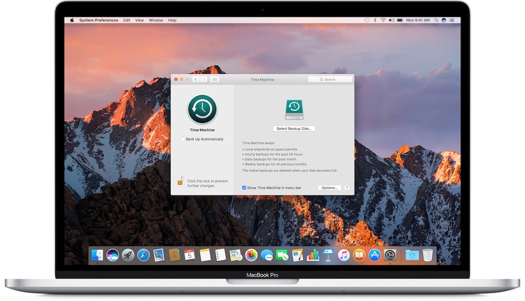 Comment installer la version bêta publique de macOS 10.13 High Sierra 50 macos enroll time machine large 2x 10ab8fac6c3586a6425da3c8f48312e7
