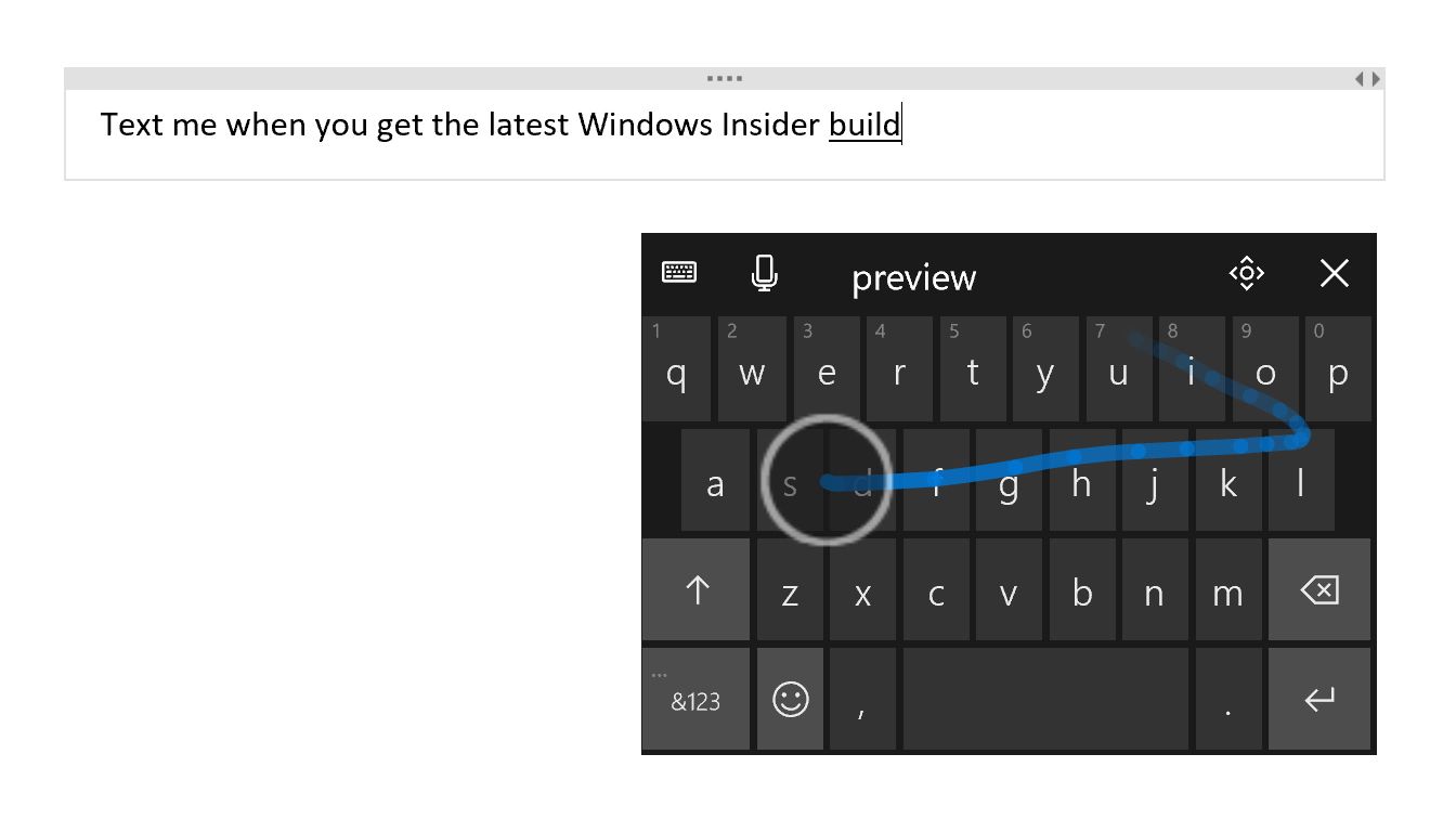 microsoft clavier windows 10 insider 3