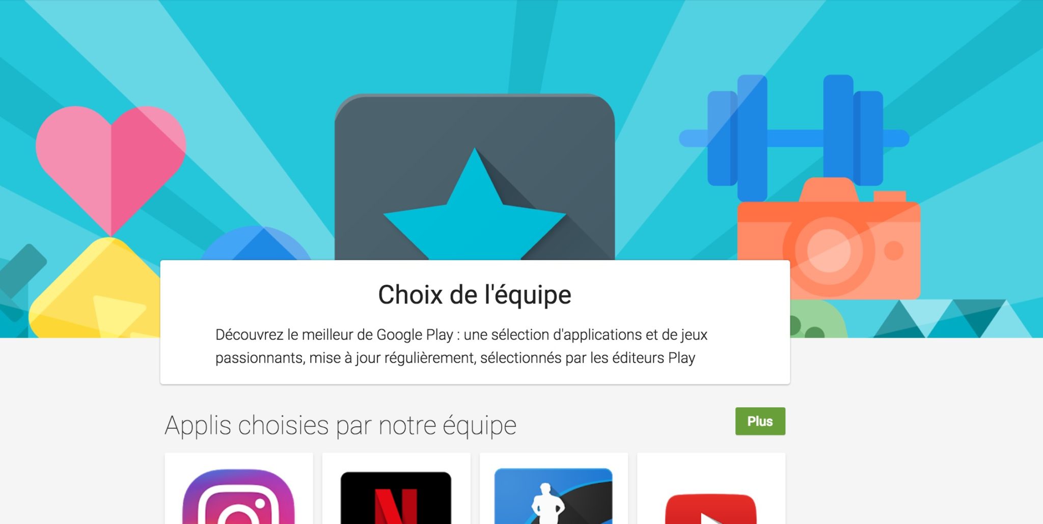 programme android excellence met en exergue meilleures apps android