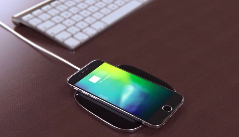 wireless apple iphone concept dock