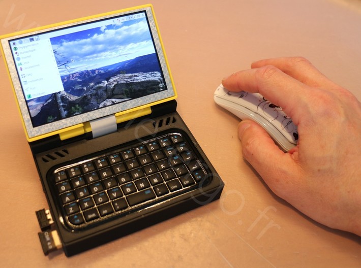 Cet ordinateur portable doté d’un Raspberry Pi peut tenir dans votre poche