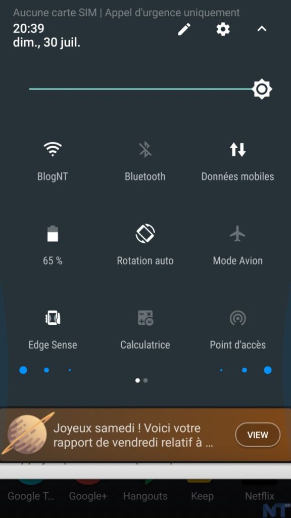 Test HTC U11 : le téléphone réagit à la pression, et a une superbe caméra 34 HTC U11 Screen 11