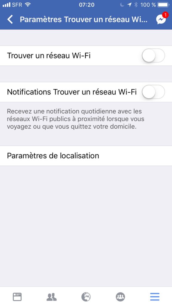 Facebook facilite la recherche de points d'accès Wi-Fi sur iOS et Android 48 IMG 3877