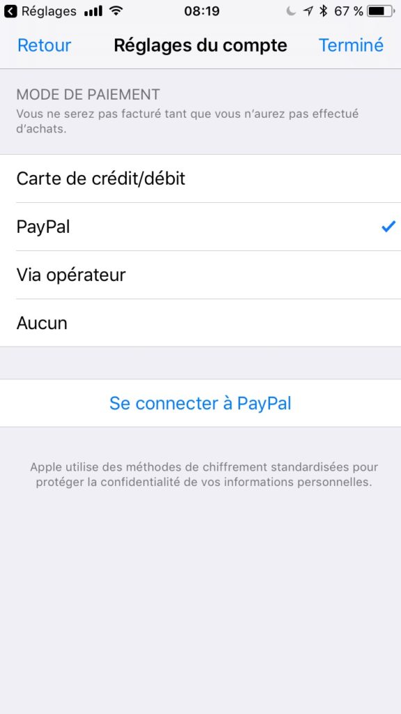 Les propriétaires d'iPhone peuvent enfin utiliser PayPal dans l'App Store 52 IMG 3974