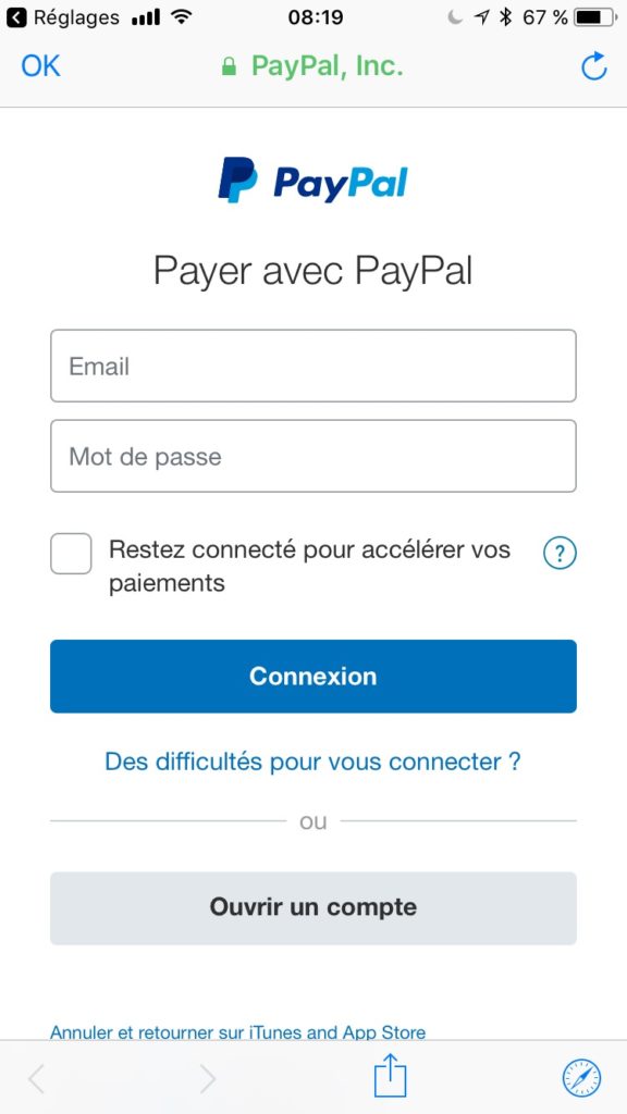 Les propriétaires d'iPhone peuvent enfin utiliser PayPal dans l'App Store 53 IMG 3976
