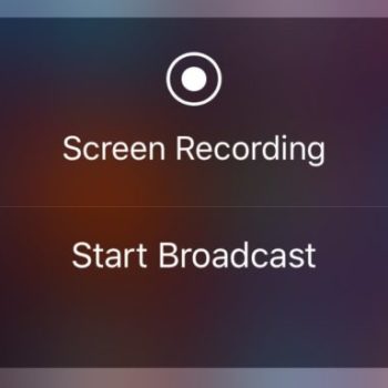 Start Broadcast iOS 11 beta 3 796x384