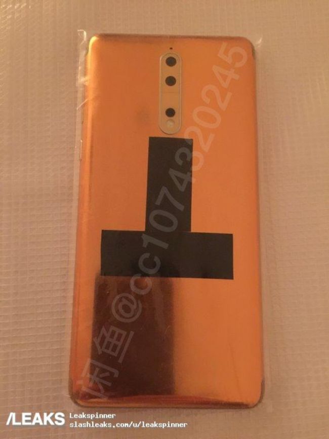 Nokia 8 : des clichés d'un modèle or cuivre s'affichent sur la toile 44 cZ3CG22rbxQrcTb5StHqtT 650 80