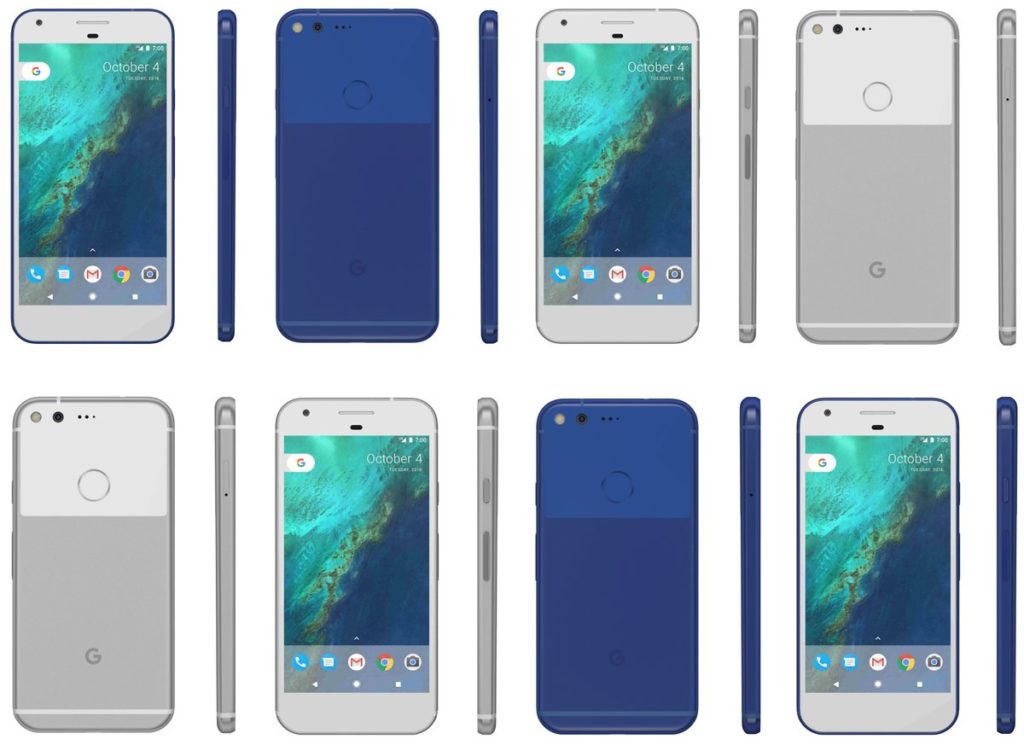 coloris google pixel
