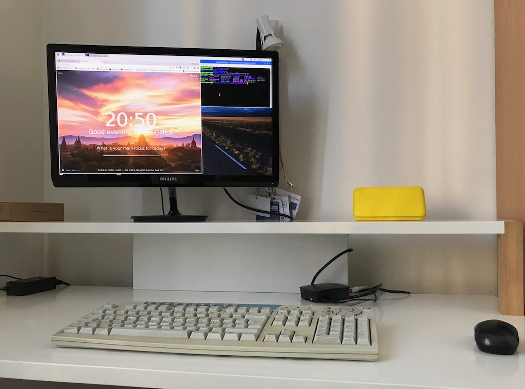 desktop setup