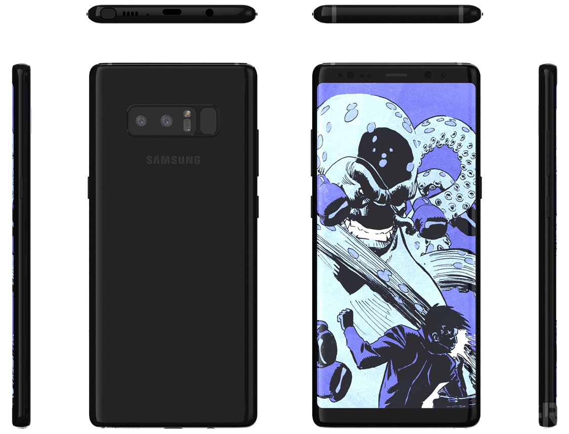 Galaxy Note 8 : Samsung pourrait lancer ses concurrents aux AirPods 50 galaxy note 8 leaked 3