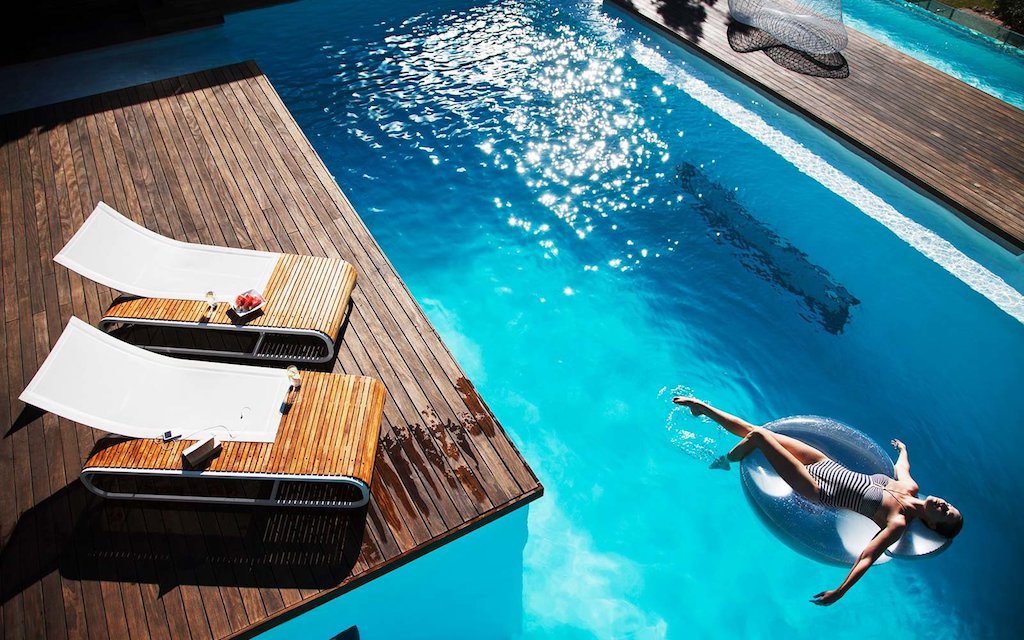 luxury rental swimming pool LUXBNB0217