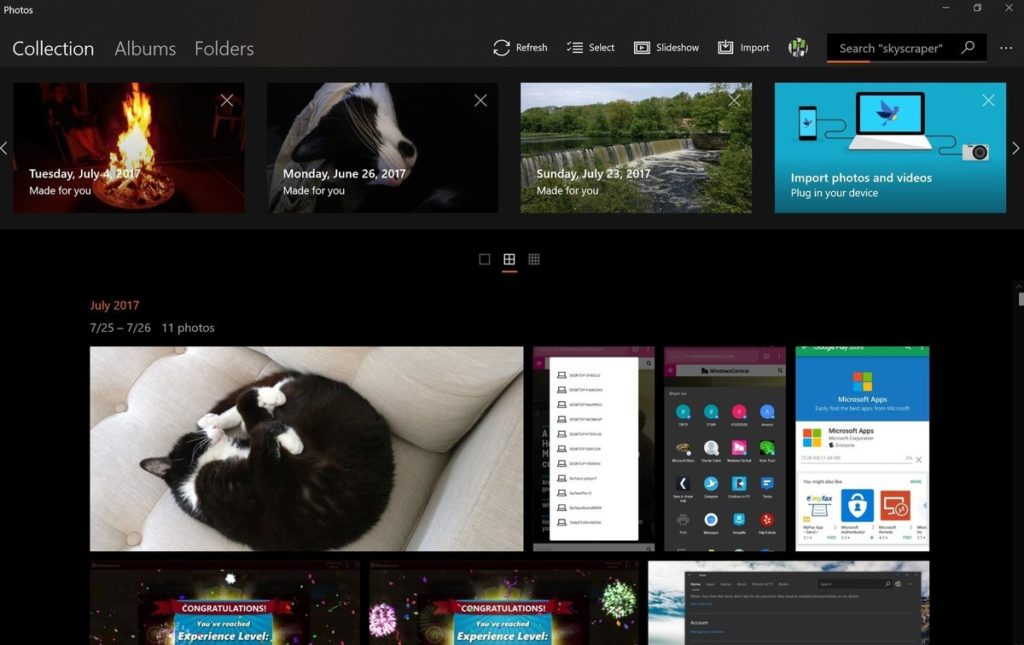 photos app search