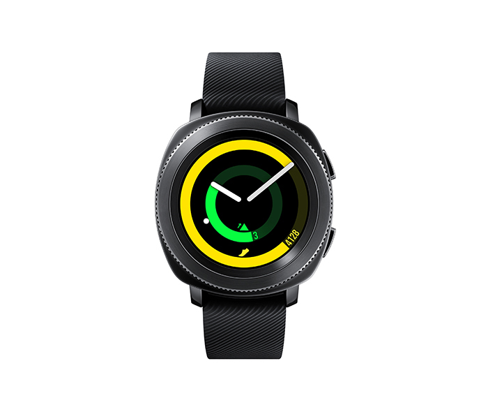 IFA 2017 : la Gear Sport peut être la smartwatch ultime pour les sportifs 52 02 Gear Sport Black Front