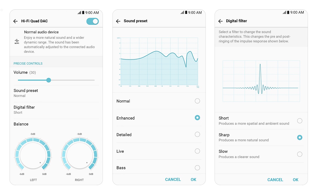 LG V30 : pour la partie audio, il devrait exceller avec un Quad DAC amélioré 50 LG V30 Hi Fi Quad DAC