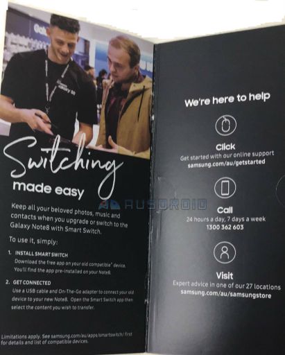 Galaxy Note 8 : la brochure confirme la conception et les spécifications 45 Note 8 Brochure 3