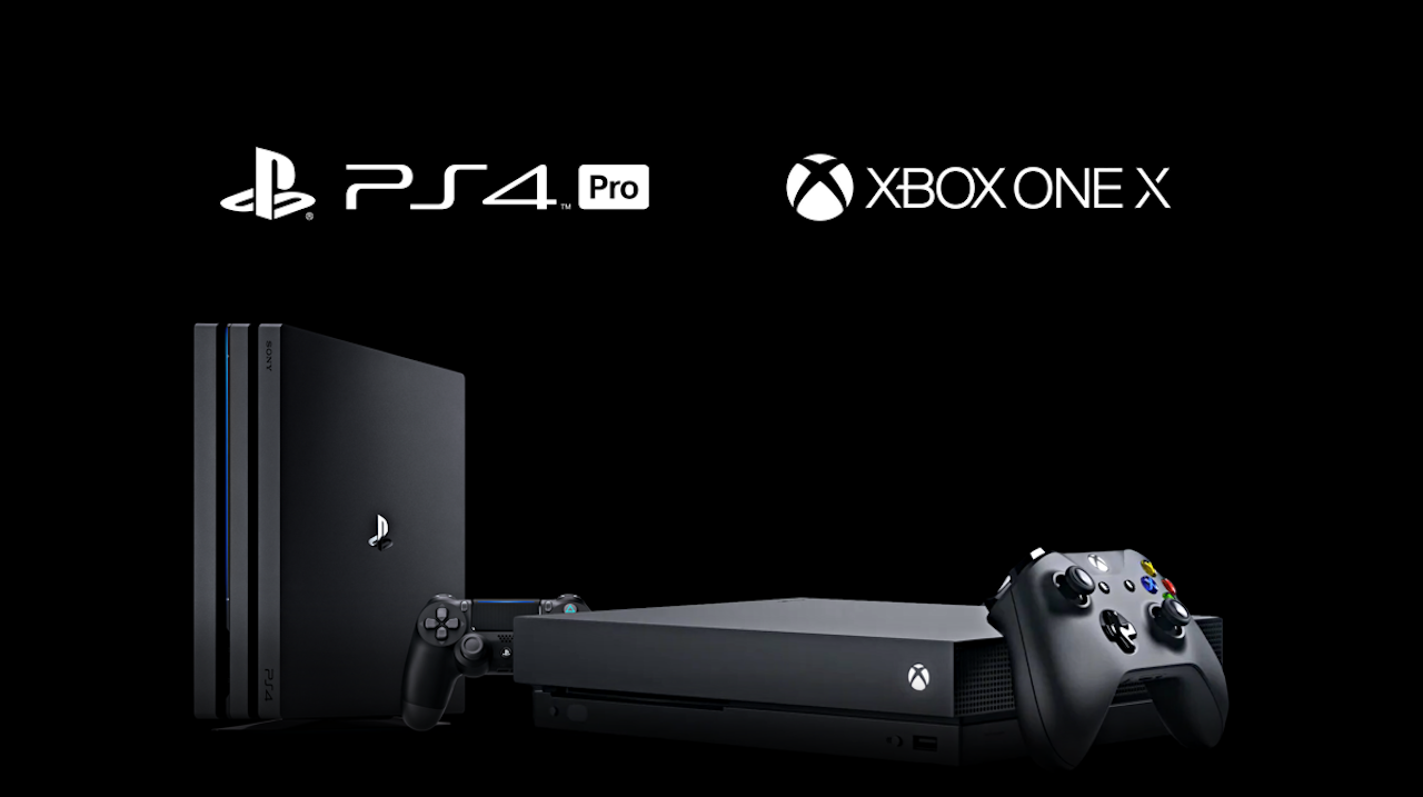 PS4 Pro Xbox One X