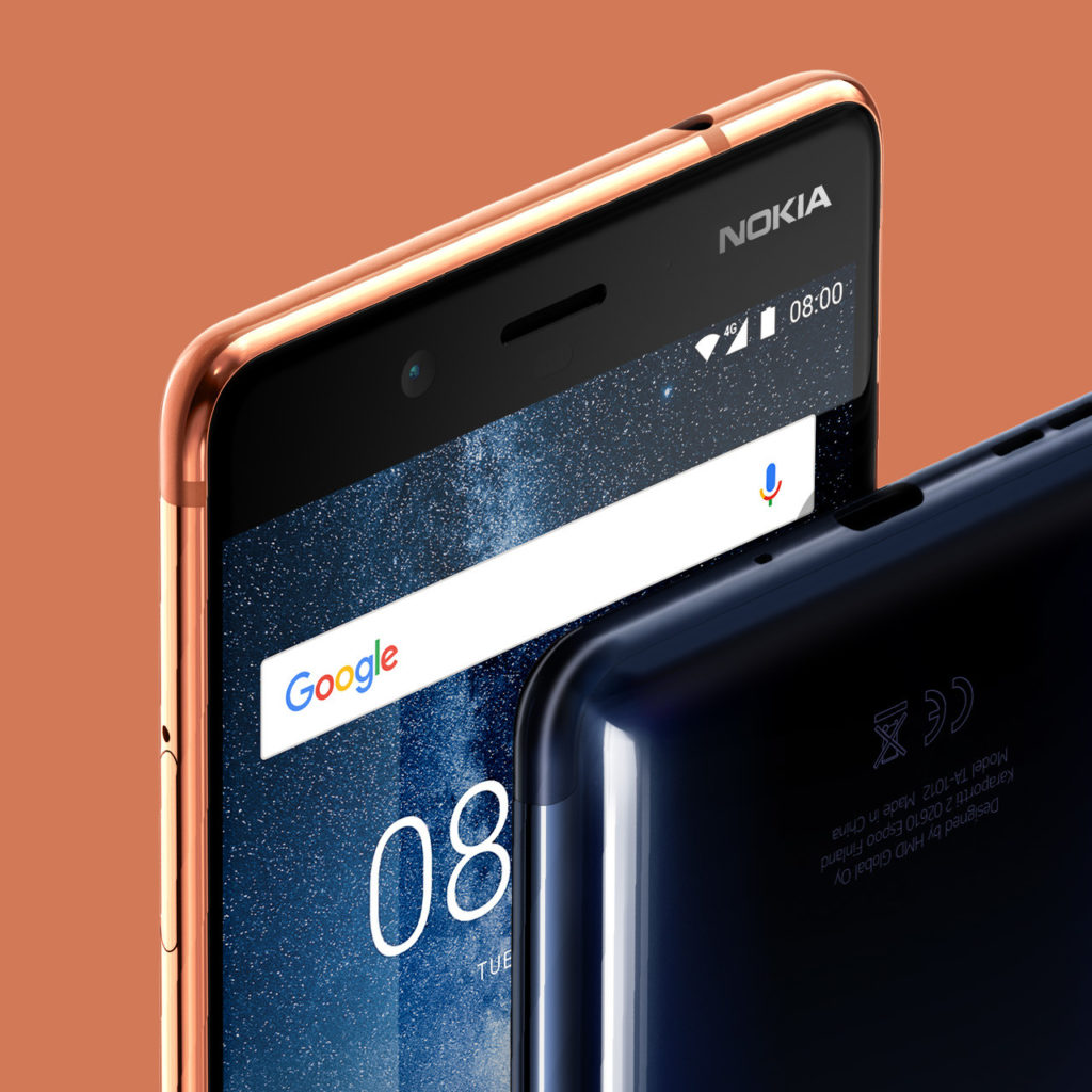 Nokia 8 : le flagship est maintenant officiel, voici les spécifications et le prix 51 bang closeup left