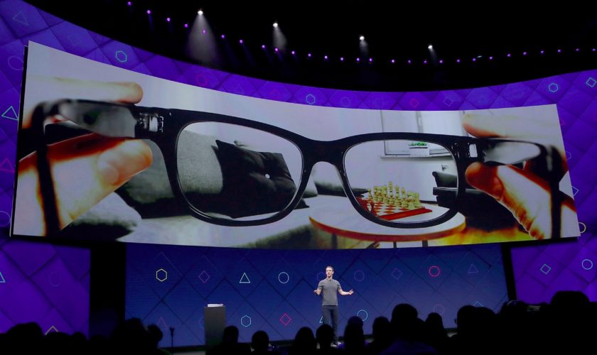 mark zuckerberg facebook ar glasses