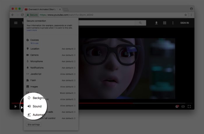 Chrome apporte une nouvelle option pour mettre en sourdine les sites bruyants