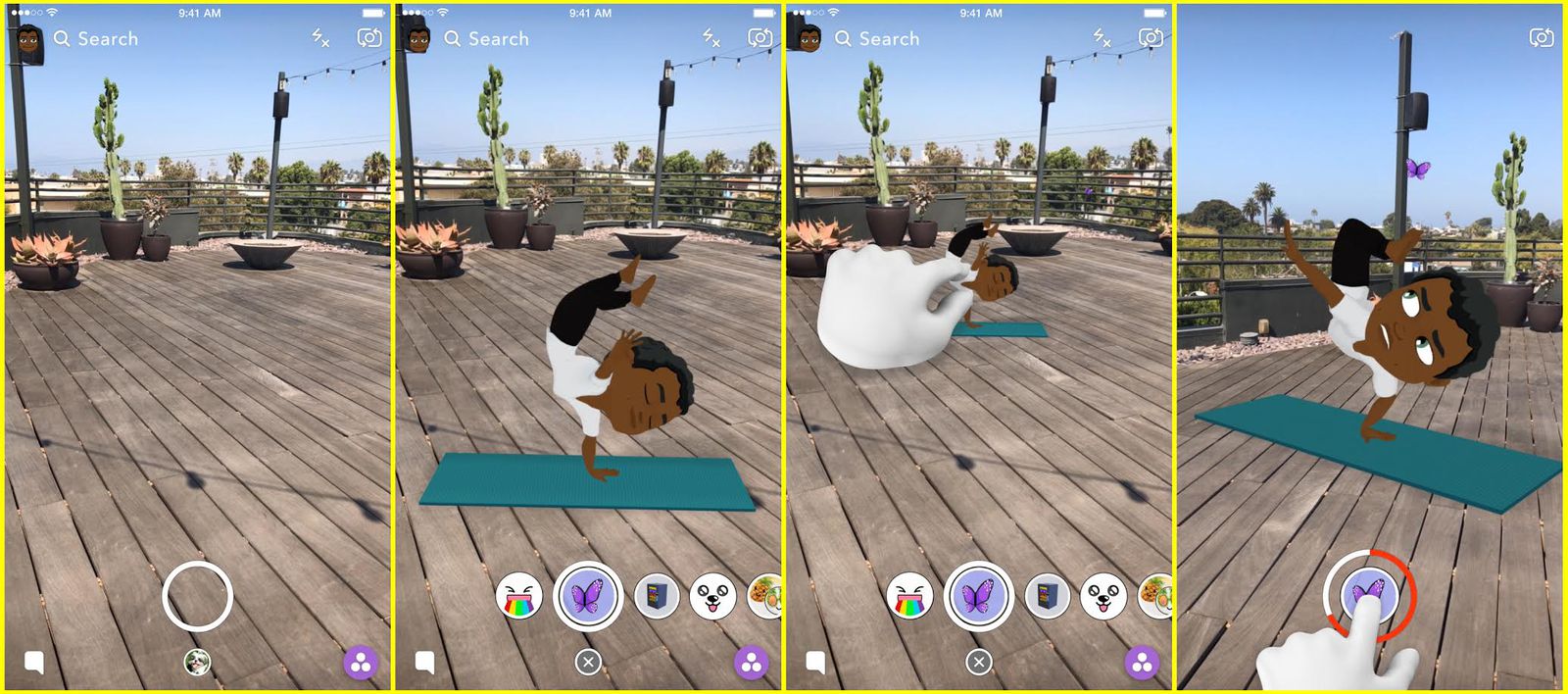 Snapchat : votre avatar Bitmoji s'anime et c'est plutôt fun 48 Displaying Still.jpg