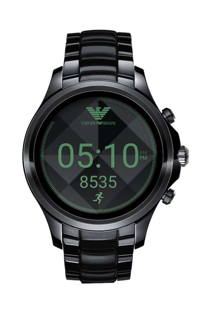 IFA 2017 : Fossil parie sur les smartwatches Android Wear de mode 52 EMPORIO ARMANI Connected ART 5002