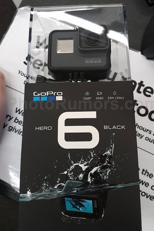 GoPro HERO 6 Black camera
