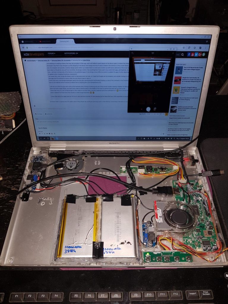 Ce projet DIY transforme un MacBook Pro en ordinateur portable DeX 55 NcNeEkX